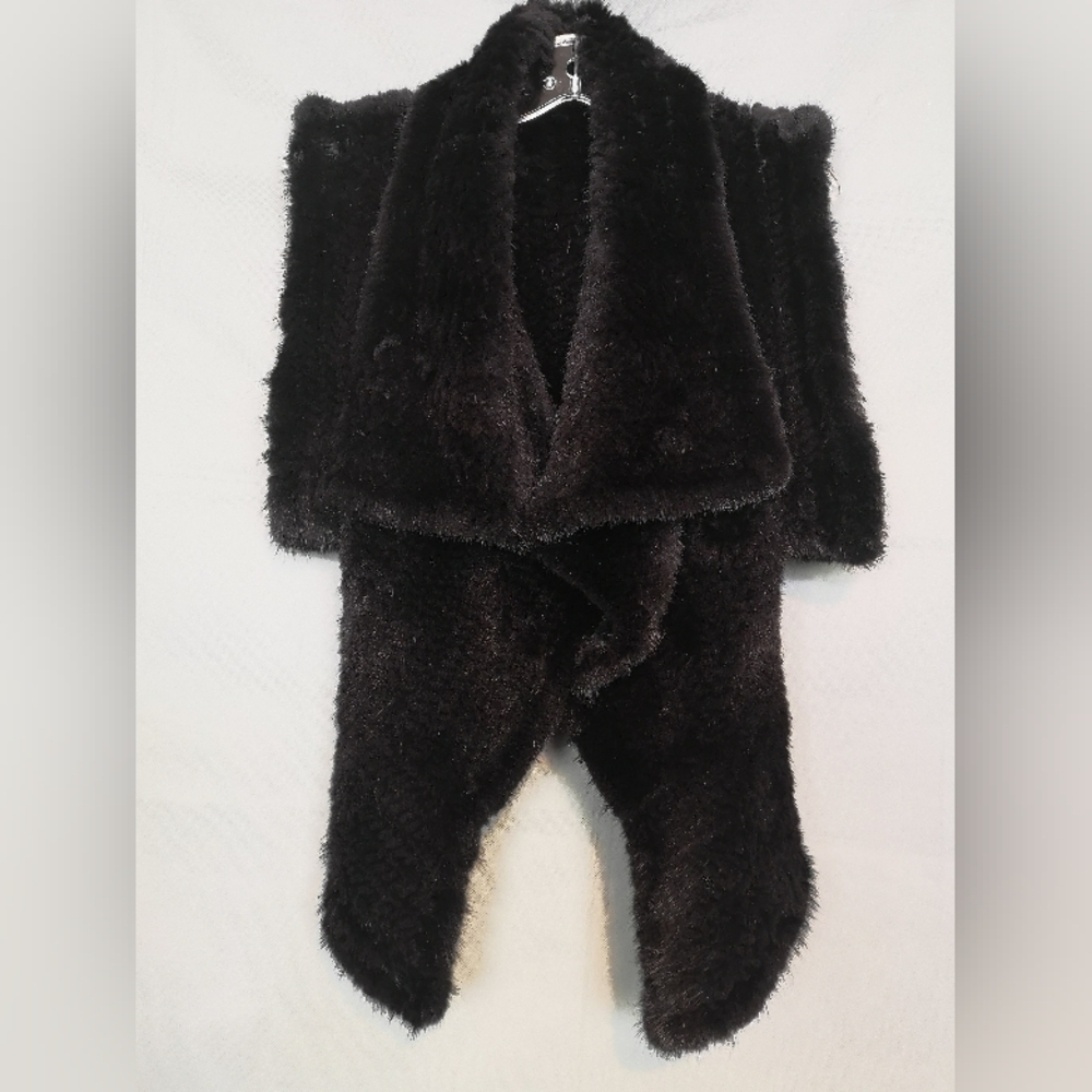 Vintage Luxury Knit Fur Mink Waistcoat Vest - Picture 1 of 11